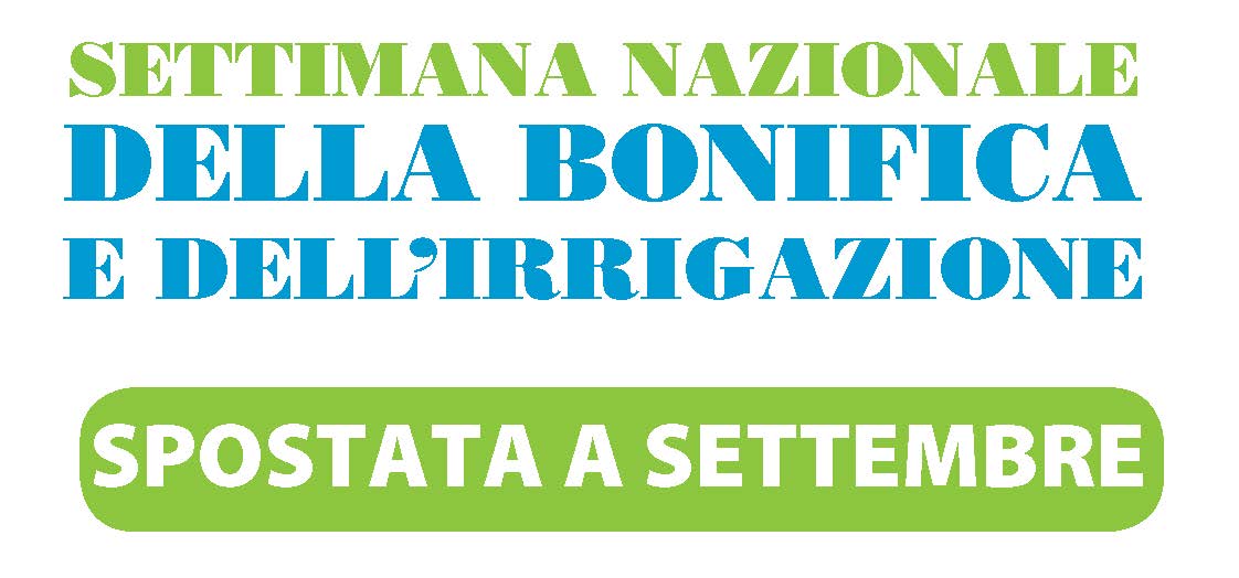Settimana Nazionale della Bonifica posticipata a Settembre 2020